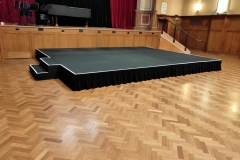 Town Hall presentation stage